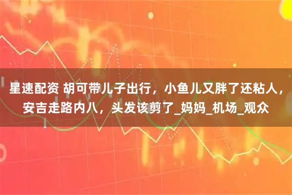 星速配资 胡可带儿子出行，小鱼儿又胖了还粘人，安吉走路内八，头发该剪了_妈妈_机场_观众